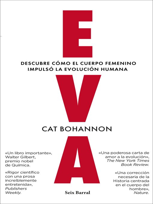 Title details for Eva by Cat Bohannon - Available